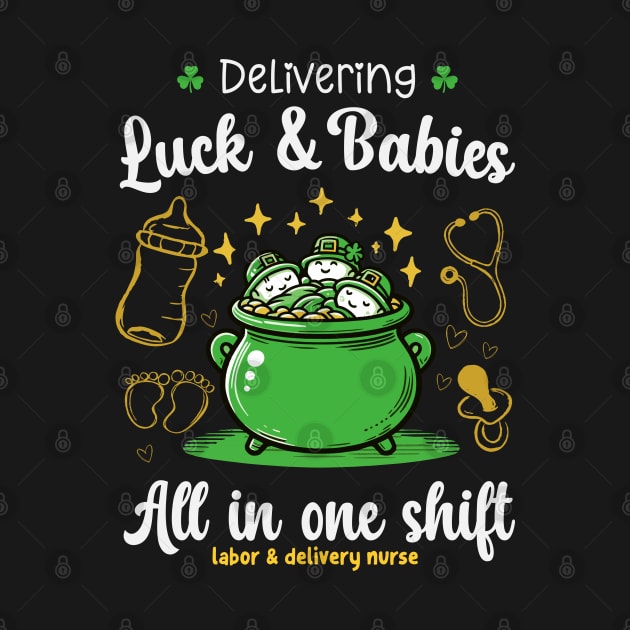 Delivering Luck & Babies St Patricks Day by Depot33