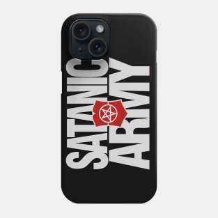 The Satanic Army - Pentagram Shield Phone Case