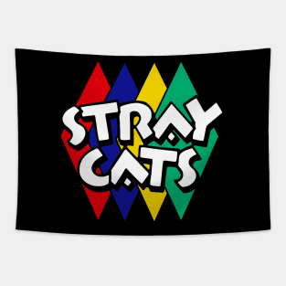 Stray Cats Tapestry