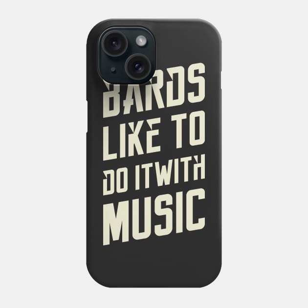 Bards Music Tabletop RPG Gaming Phone Case by pixeptional