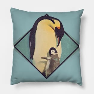 Penguins Retro  - Baby and Parent Pillow