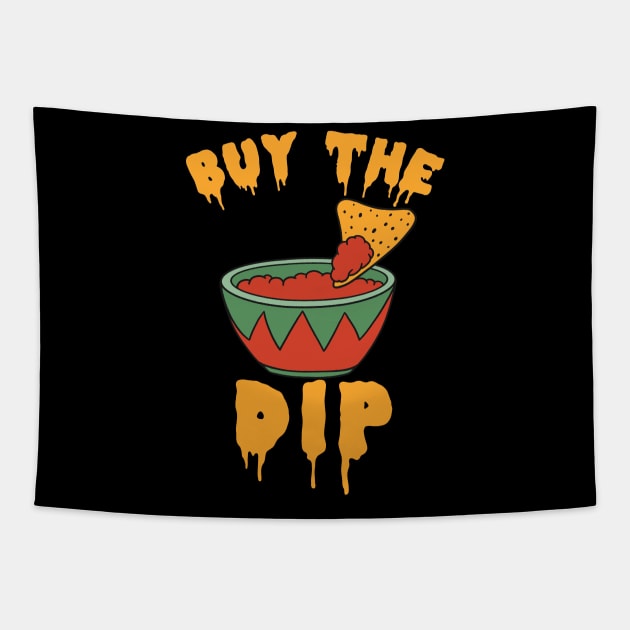 Buy The Dip - Crypto Hodl Btc Eth Doge Cryptocurrency To The Moon Tapestry by isstgeschichte