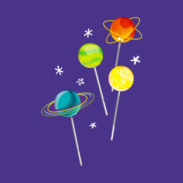 Candy Planets by masslos