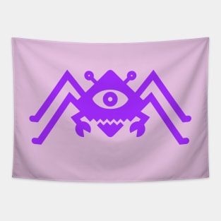 Diamond Spider Crab Purple Tapestry