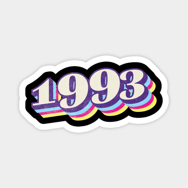 1993 Birthday Year Magnet by Vin Zzep