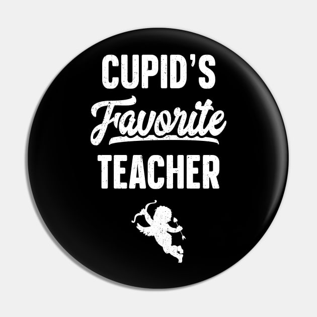 Cupid's Favorite Teacher Pin by trendingoriginals