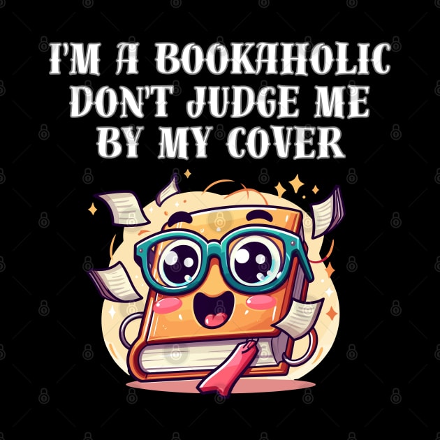 I'm a bookaholic. Don't judge me by my cover! by Angela Whispers