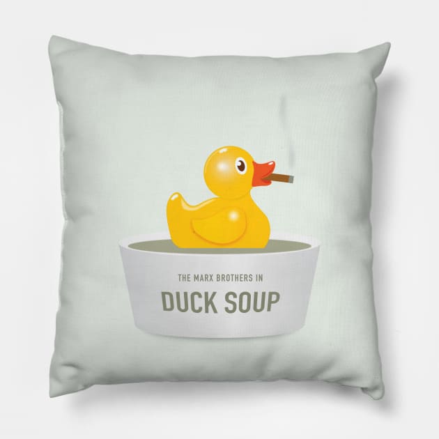 Duck Soup Pillow by MoviePosterBoy