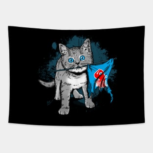 Funny Cute Kitty Kitten Gift For Cat Lovers Tapestry