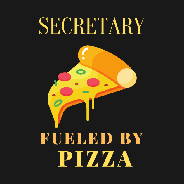 Pizza fueled secretary by SnowballSteps