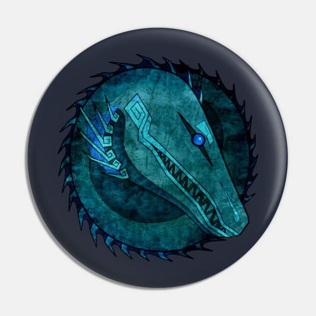 blue mosasaurus