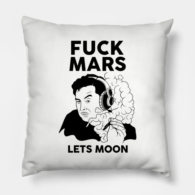 Elon Musk Pillow by Woah_Jonny