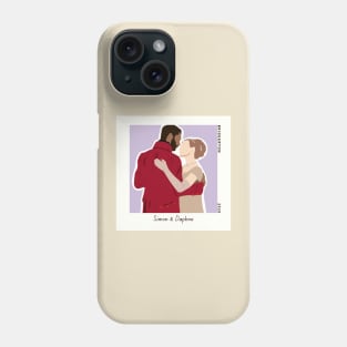 Simon Basset and Daphne Bridgerton Phone Case