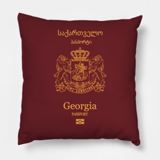 Georgia passport Pillow