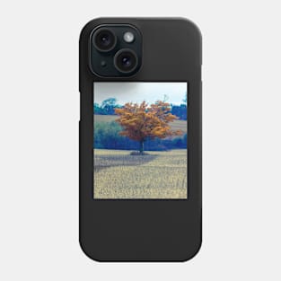 Fall Tree In Field 2 Phone Case