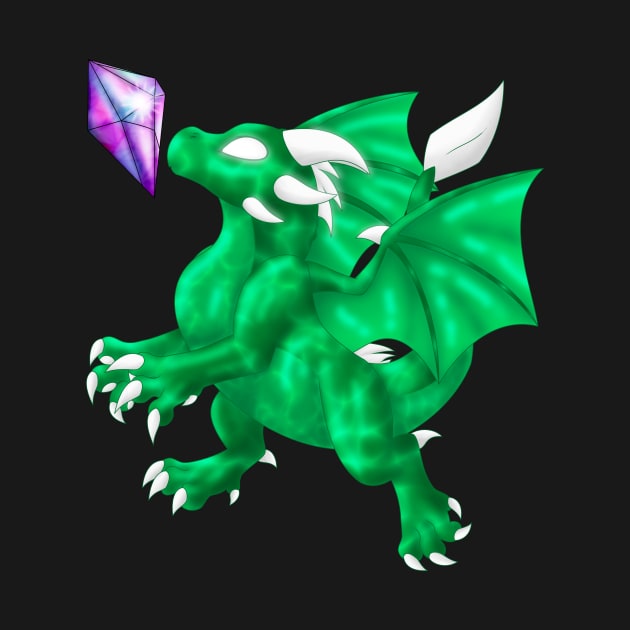 GemBabs: Elemental Dragon (Earth) by spyroid101
