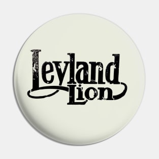 Vintage 1960s Leyland Lion bus logo Pin