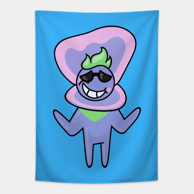 Clam Guy Tapestry by Nessem