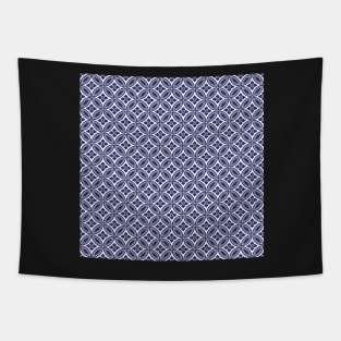 Indigo Blue Classic Design Tapestry