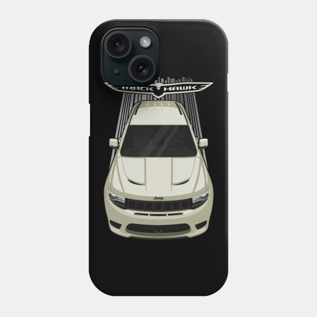 Jeep Grand Cherokee Trackhawk - Ivory 3 White Phone Case by V8social