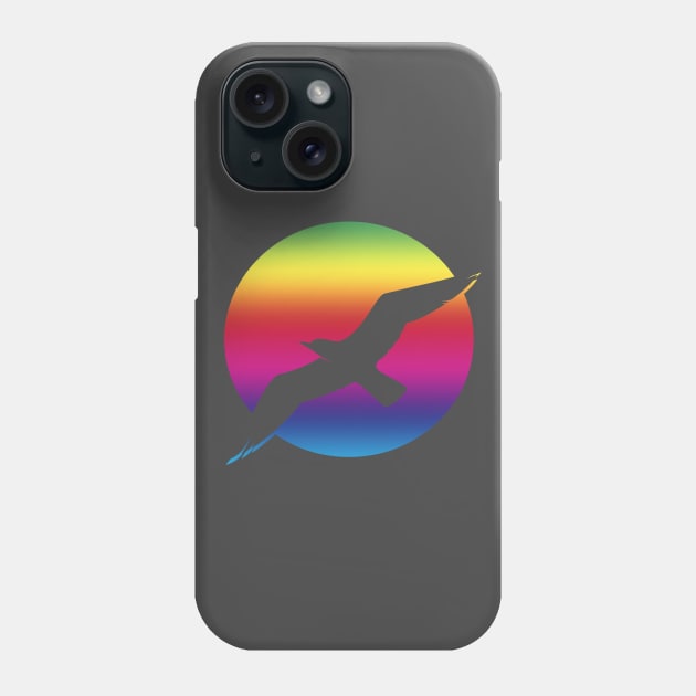 Seagull Sunset Phone Case by icarusismartdesigns