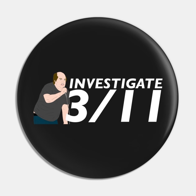 Investigate 3/11 Pin by VideoNasties