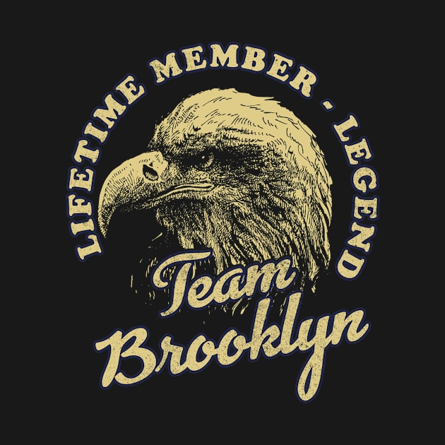 Brooklyn Name - Lifetime Member Legend - Eagle by Stacy Peters Art