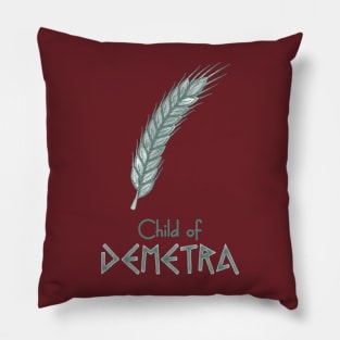 Child of Demetra – Percy Jackson inspired design Pillow