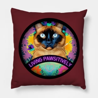Living Pawsitively Pillow