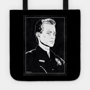 T1000 - Terminator 2 (Black and White) Tote