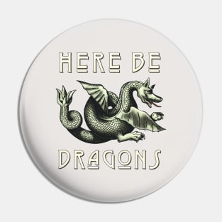 Ill-Tempered Dragon Pin