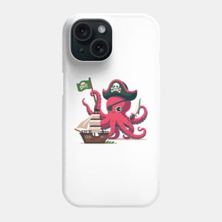 Pirate Octopus Phone Case