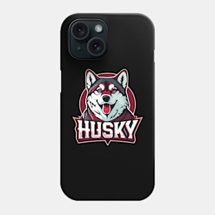 husky dog design Phone Case