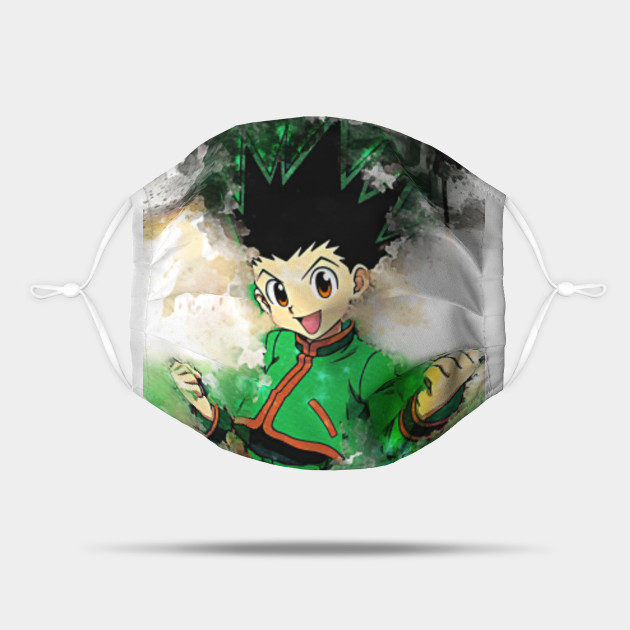 Gon Freecss Rookie Hunter And The Son Of Ging Freecss Gon Freecss Maske Teepublic De Boys in rural japan spend much time outdoors, like fishing and do it a lot. teepublic