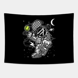 Astronaut Tennis Algorand ALGO Coin To The Moon Crypto Token Cryptocurrency Blockchain Wallet Birthday Gift For Men Women Kids Tapestry