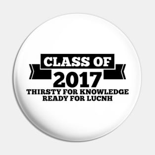 Class of 2017 Pin