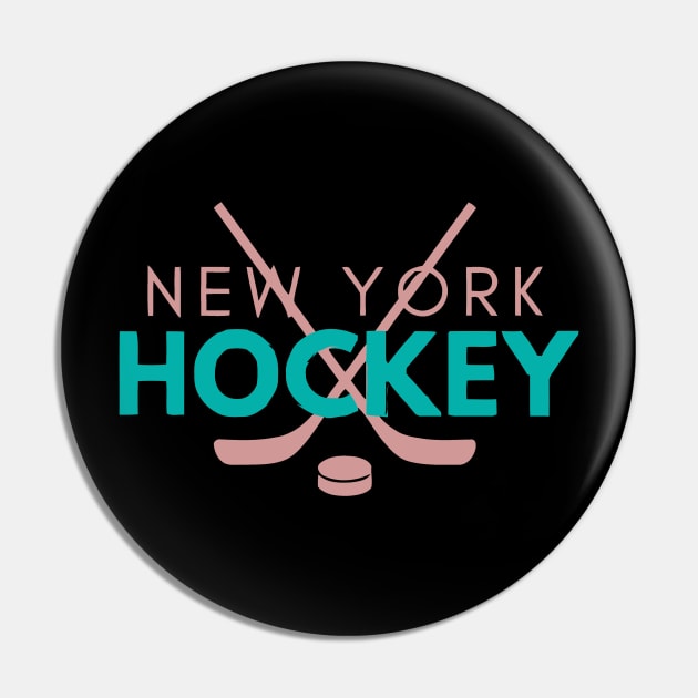 New York Hockey Pin by mizoneroberto