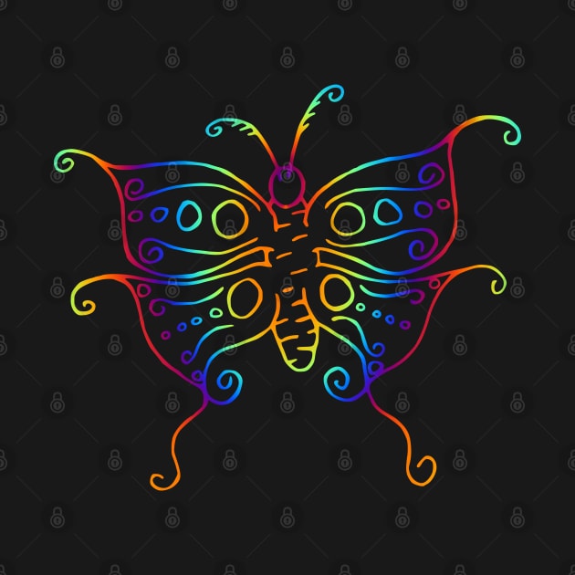 Rainbow Butterfly by House of Morgan