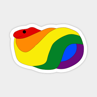 Rainbow Snake Magnet