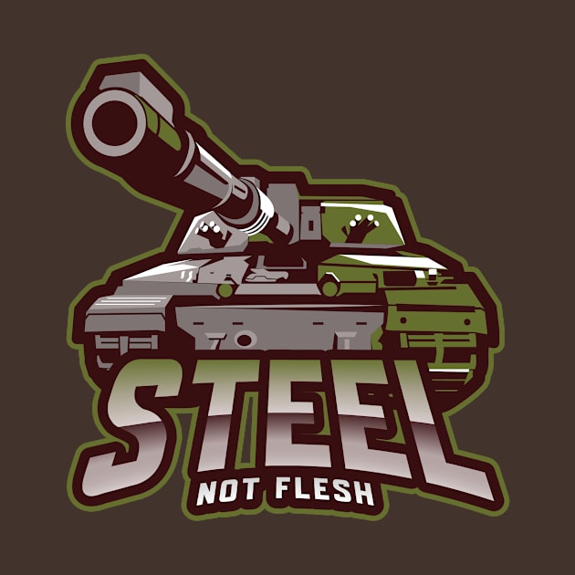 Steel Not Flesh by KLANG