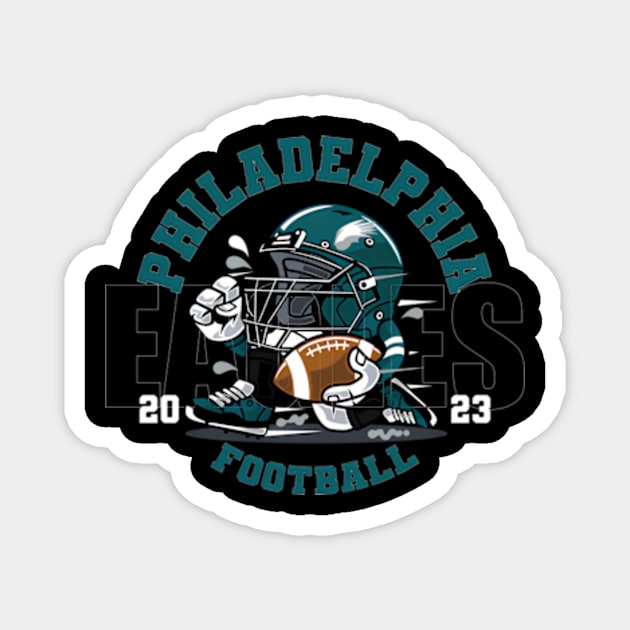 Philadelphia Football Magnet by caravalo