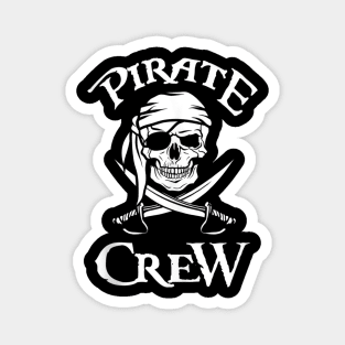 Pirate costume - Pirate flag decoration - Skull pirate crew Magnet