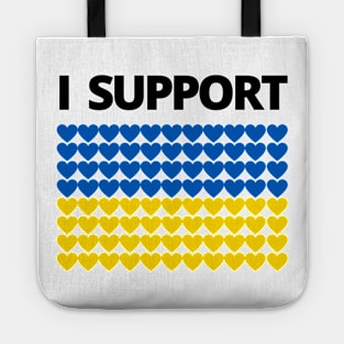 I Support Ukraine Tote