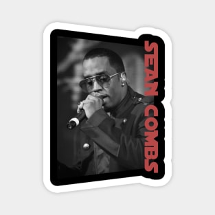 seancombs still rapp - monochrome style Magnet