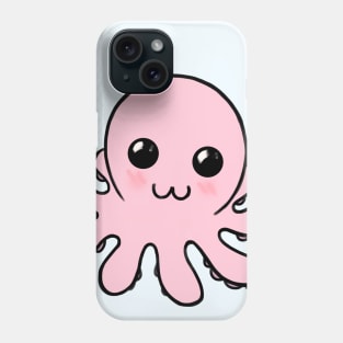 Little pink octopus Phone Case