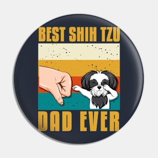 best shih tzu dad ever gift idea present Pin