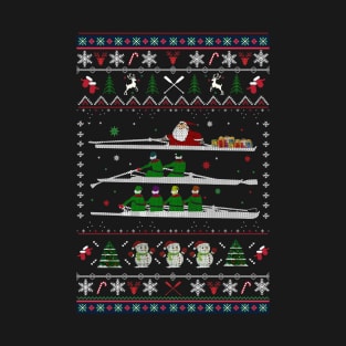 Canoe Christmas T-Shirt