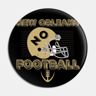 New Orleans Football Vintage Style Pin