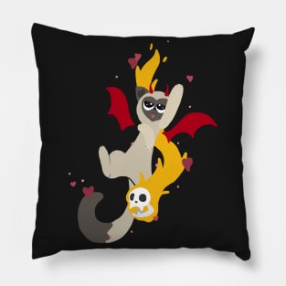 Demon Kitty Pillow