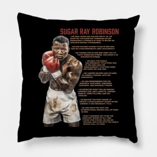 Sugar Ray Robinson Pillow